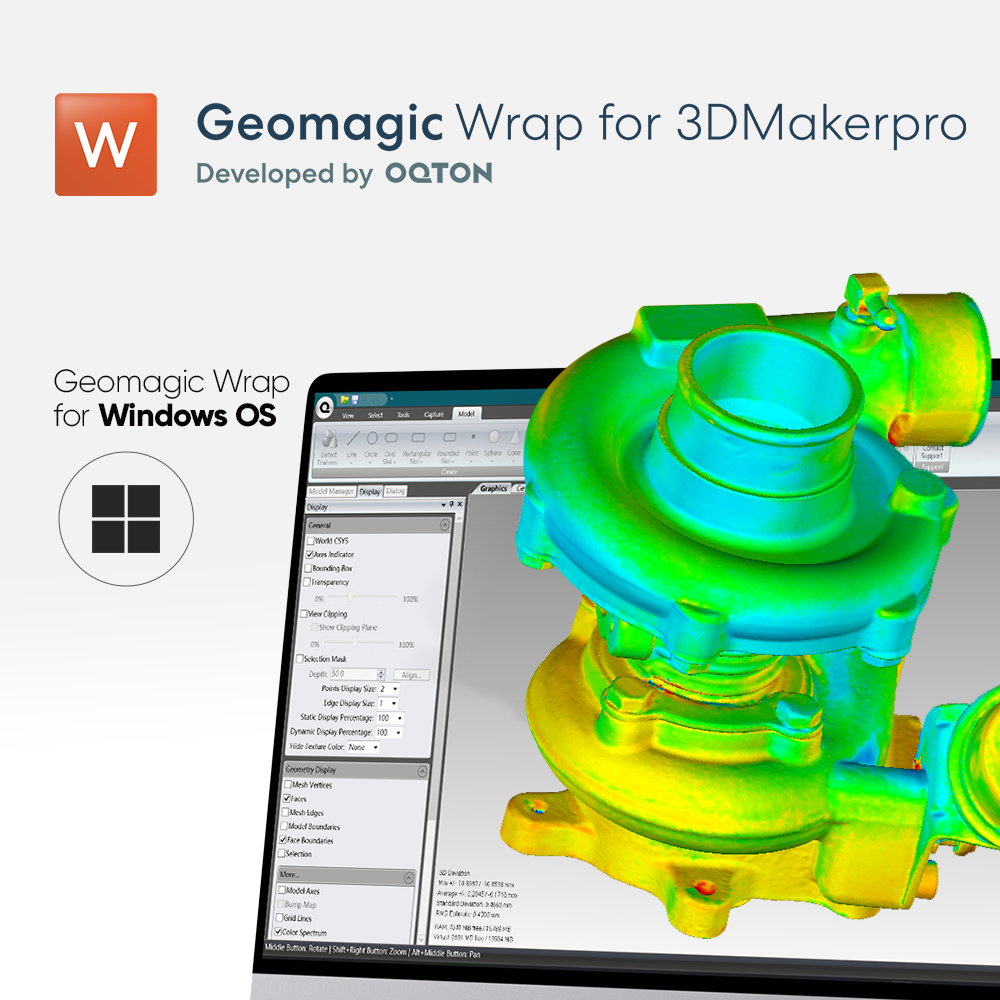 Geomagic Wrap pour 3DMakerpro (Essentiel) 