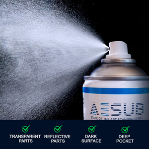 AESUB Spray de numérisation bleu 400 ml 