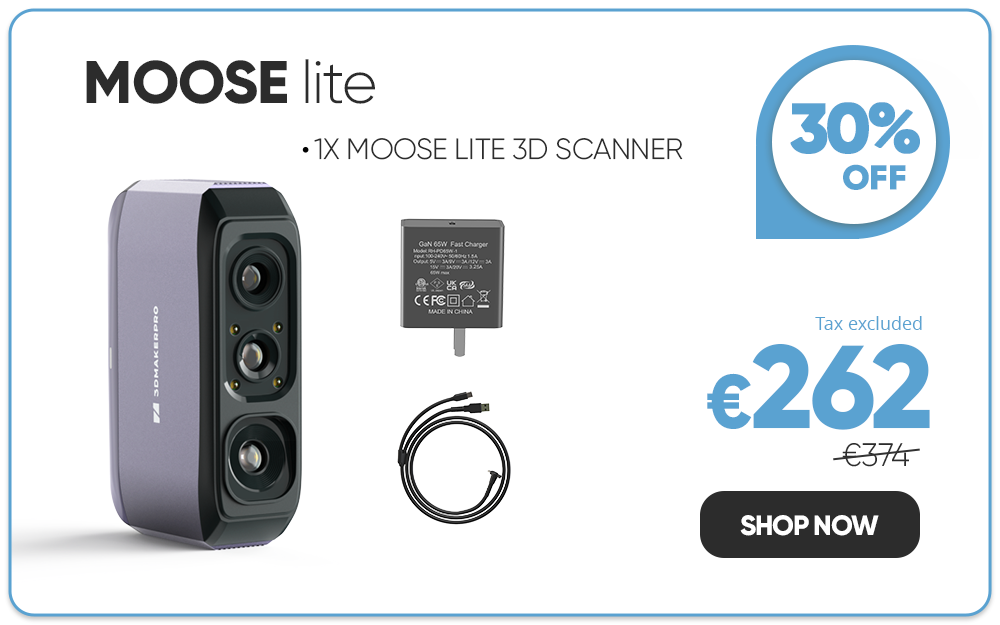 3DMakerpro moose lite 3d scanner with accessories 