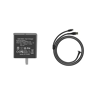 What's in the Fox Premium box: Power Adapter and Cable.