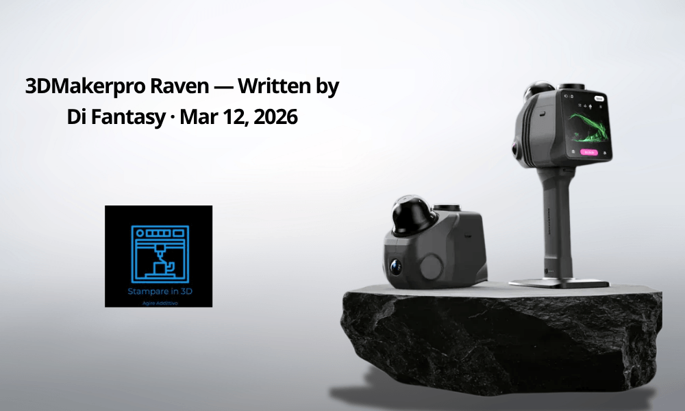 Stampare in 3D reports 3dmakerpro raven lidar scanner