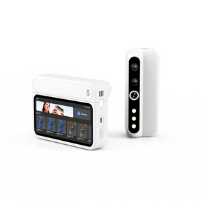3DMakerpro EU Turtle 3D Scanner with control pad and S, M, L swappable modules for precise portable 3D scanning.