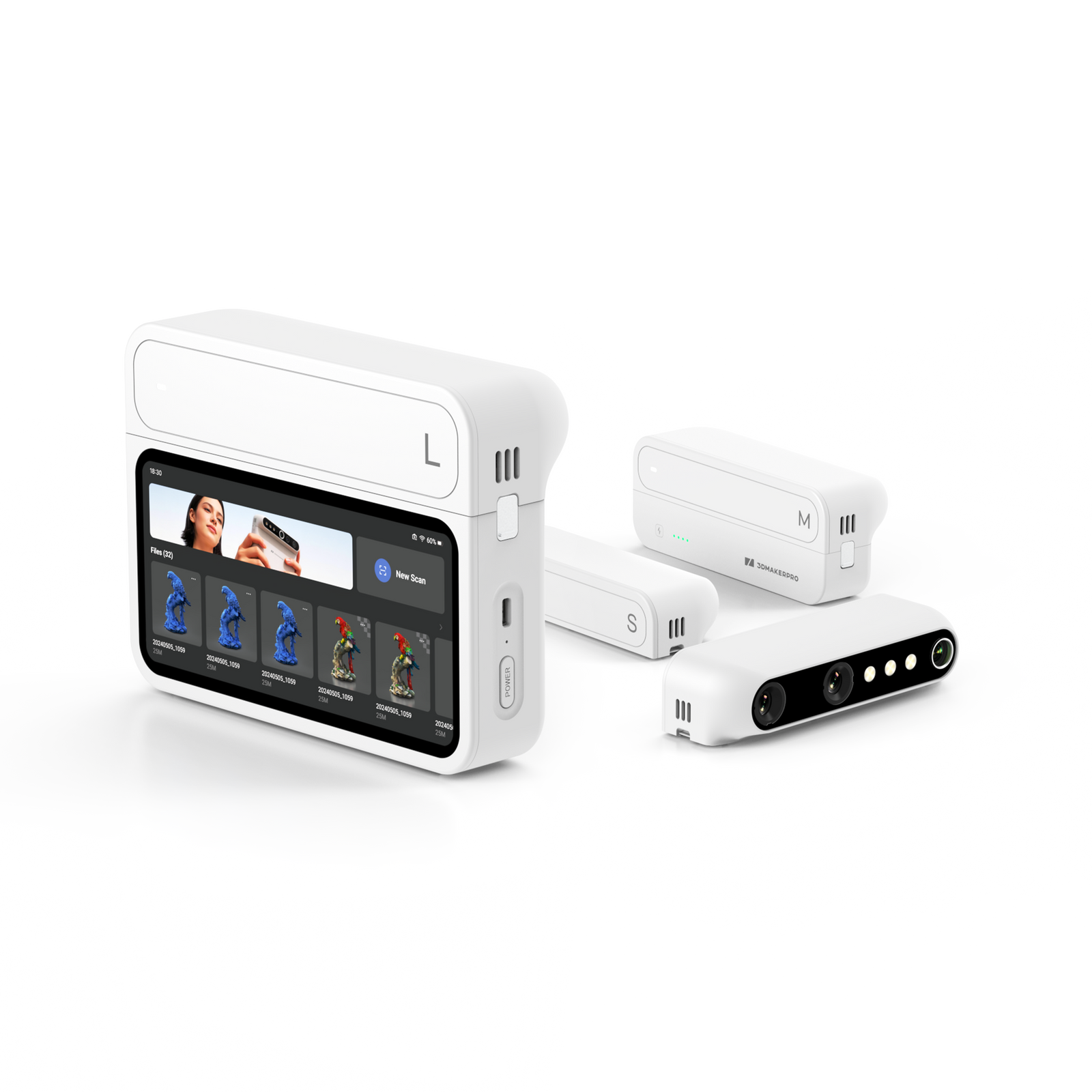 3DMakerpro Turtle 3D Scanner (Complete Set)